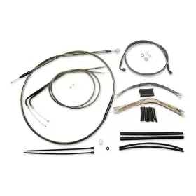 MAGNUM SHIELDING Black Pearl trosų / lynų / elektros laidų prailginimo kompl. 30.5/35.5cm Harley Davidson FLS / FLSTF / FLSTN / FLSTC 1690 16-17