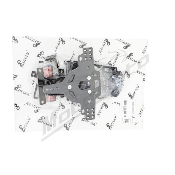 ZIEGER PRO C tipo valstybinio numerio laikiklis Harley Davidson FLSFBS / XL 1200-1800 12-17