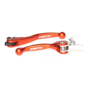 RFX Race Forged Flexible Lever Set Orange KTM SX / SX-F / EXC 125-505cc 2007-2008