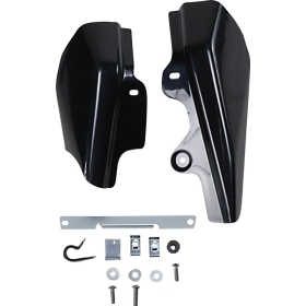 DRAG SPECIALTIES Frame Mounted Heat Deflectors Harley Davidson FLHR / FLHRC / FLHRCI 1450-1800cc 01-08