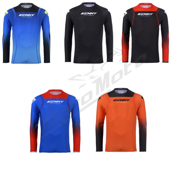 Kenny racing cross / enduro jersey titanium