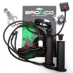 BRONCO ATV HEATED GRIPS Ø22mm + HEATED THUMB PART