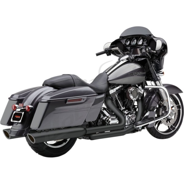 COBRA 909 Twins Slip-On Mufflers Harley Davidson FLHFB / FLHR / FLHRXS / FLHTCU / FLHTK / FLHX / FLHXSE / FLTRXSE 1750-1977cc 17-25