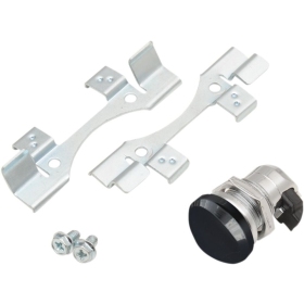 DRAG SPECIALTIES Push-Button Fuel Door Latch Kit Harley Davidson FLHRCI / FLHRI / FLHRSI 1340-1977cc 92-24