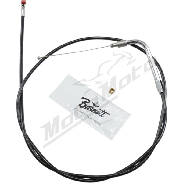 BARNETT Black Vinyl Throttle/Idle Cable Harley Davidson 1340-1450cc 1996-2003