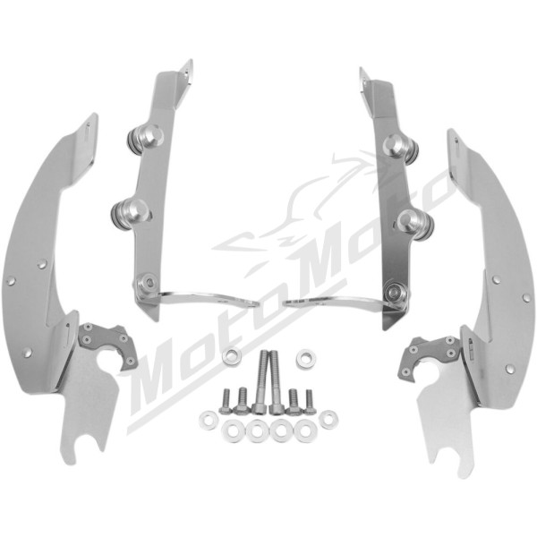 MEMPHIS SHADES METRIC Windshield Trigger-Lock Complete Mount Kit Honda VT 125-750 04-24