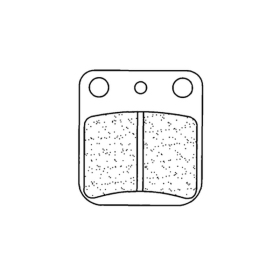 CL BRAKES 2408X59 Off-Road Sintered Metal Brake pads KAWASAKI KLX / D-TRACKER 125 12-16