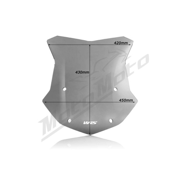 WRS BM023FS SPORT Windscreen Dark Smoke BMW R1200GS / R1250GS 13-24