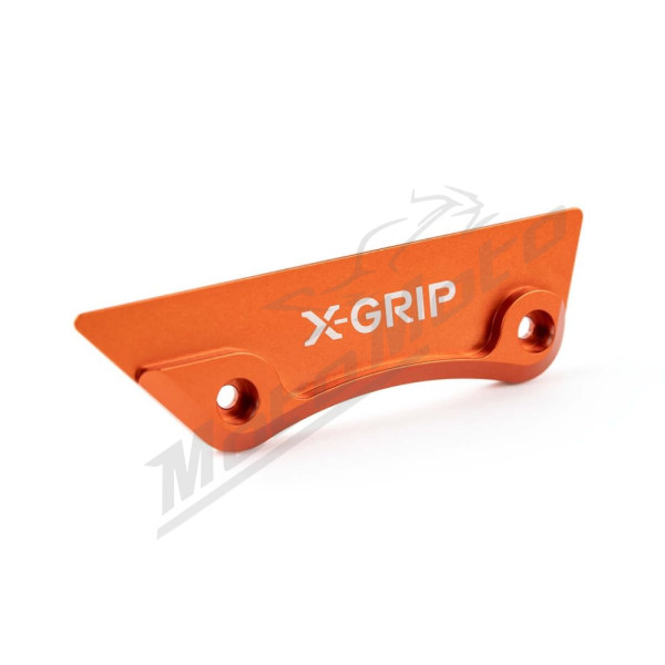X-GRIP Grandinės šliaužiklio laikiklis oranžinis Gas Gas / Husqvarna / KTM 125-500cc 23-26