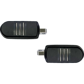 DRAG SPECIALTIES Sweeper Foot Pegs Harley Davidson FLST / FLSTC / FLSTF / FXLR 1340cc 88-90