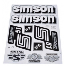 EMBLEM SET SIMSON S51