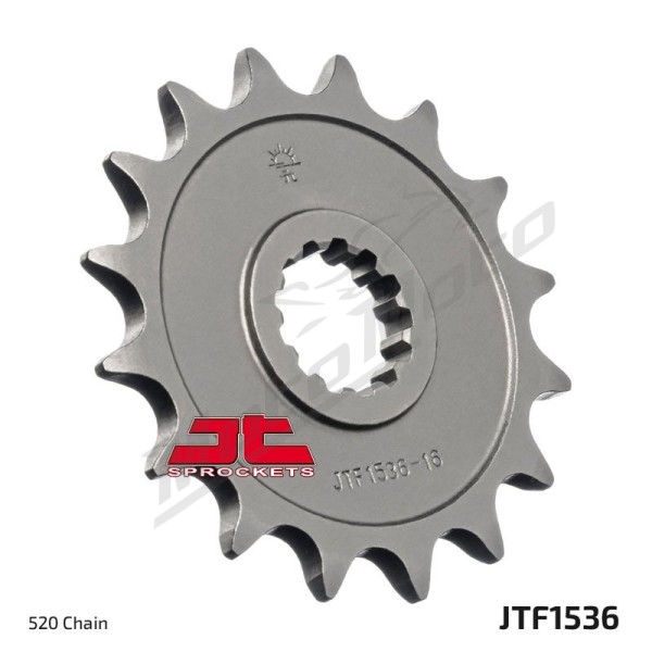 JT SPROCKETS Steel Noise-Free Front Sprocket JTF1536 RB