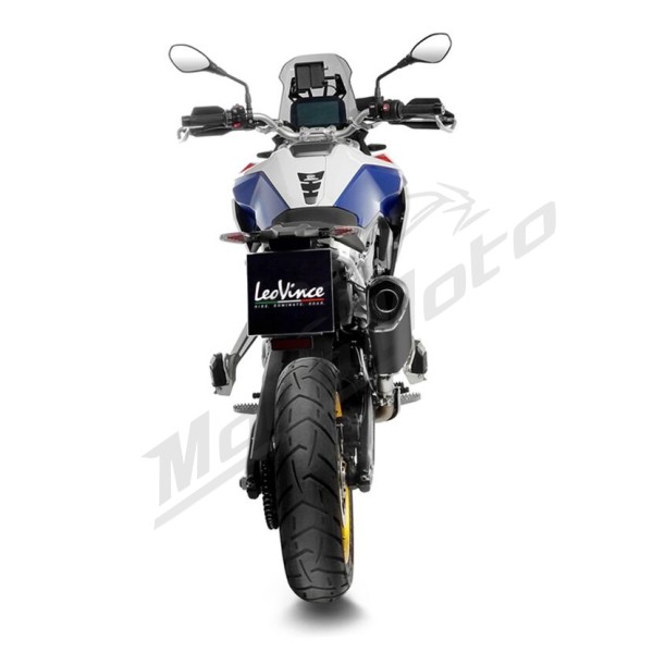 LEOVINCE LV-14 Black Edition Slip-On Muffler BMW F 750-900GS 18-25