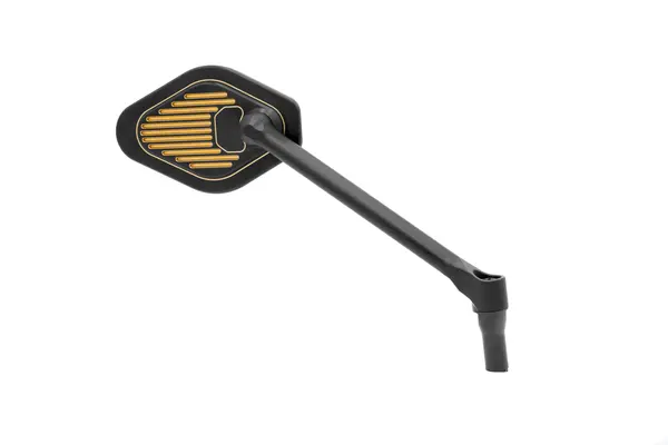 DRAG SPECIALTIES Adjustable Mirror Long Stem (18 cm) Black & Gold Edition M8