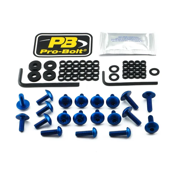 PRO BOLT Aluminium Fairing Bolt Kit for Triumph Street Triple 675cc 15-16