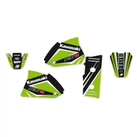 BLACKBIRD Dream Graphic 4 pilnas grafikos rinkinys Kawasaki KX60/65 1983-2021