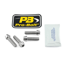 PRO BOLT Axle Pinch Bolt Kit Stainless Steel, Front Ducati / KTM 690-1190cc 04-24