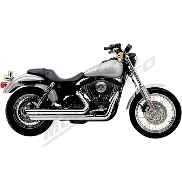 COBRA Speedster Slashdown Exhaust System Harley Davidson FLD / FXDB / FXDBB / FXDBP / FXDF / FXDWG 1584-1690cc 12-17