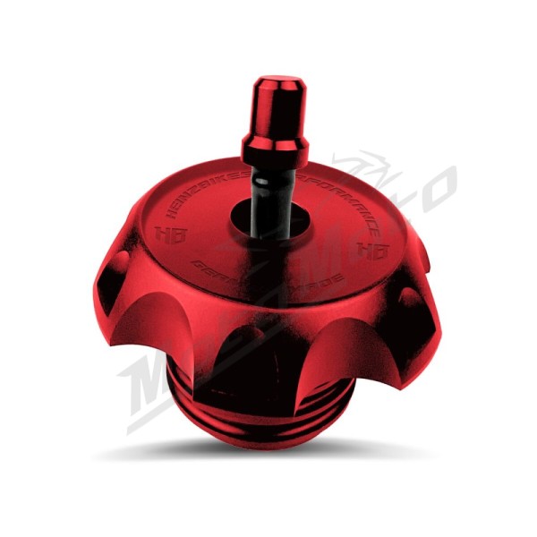HEINZ BIKES Ventiliuojamas kuro bako dangtelis Harley Davidson XLH / XL / FXST / FLD / FLHTI / FLTRI / FXDX 883/1923 91-24
