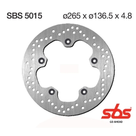 Sbs galinis stabdžių diskas 5015 Standartinis BMW / HUSQVARNA