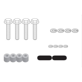 GIVI 2130KIT fitting kit for top case 2130FZ YAMAHA MT-07/ TRACER 7 16-22