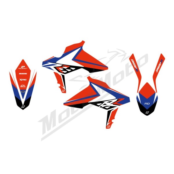 BLACKBIRD RACING Dream 5 Graphic Kit Beta RR 50-500cc 13-17