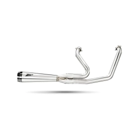ZARD FULL KIT EXHAUST SYSTEM 2:1 Harley Davidson FLFB / FLFBS / FXBR / FXBRS 1750-1923cc  18-24