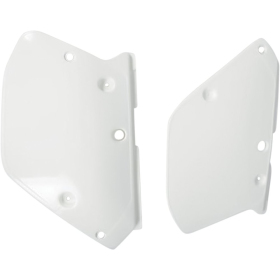 UFO Side Plastics White Yamaha YZ 125-360 89-90