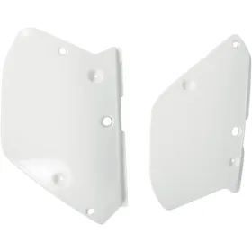 UFO Side Plastics White Yamaha YZ 125-360 89-90