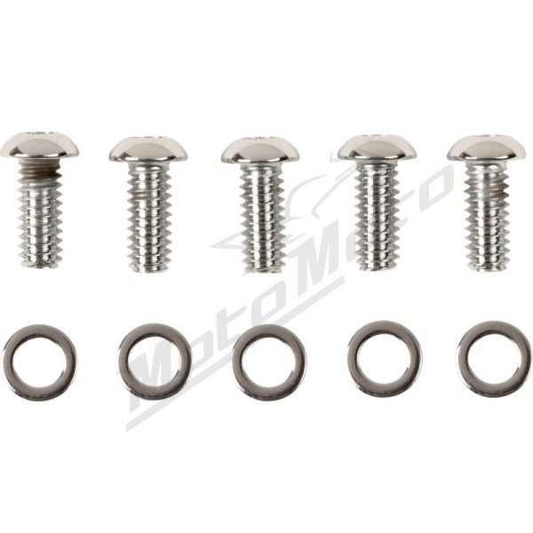 DRAG SPECIALTIES Derby Cover Bolt Kit Harley Davidson FLD / FLHR / FLHRC / FLHRCI 1340-1800cc 99-15