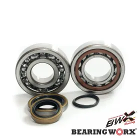 BEARING WORX Alkūninio veleno guolių ir riebokšlių kompl. Gas Gas / Husqvarna / KTM 125-200 98-25