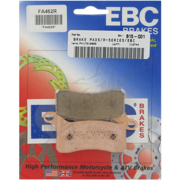 EBC Long-Life Sintered "R" Brake Pads KTM SX 450-525 08-12