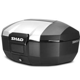 SHAD Rear storage box aluminum SH51 59x45.5x30cm