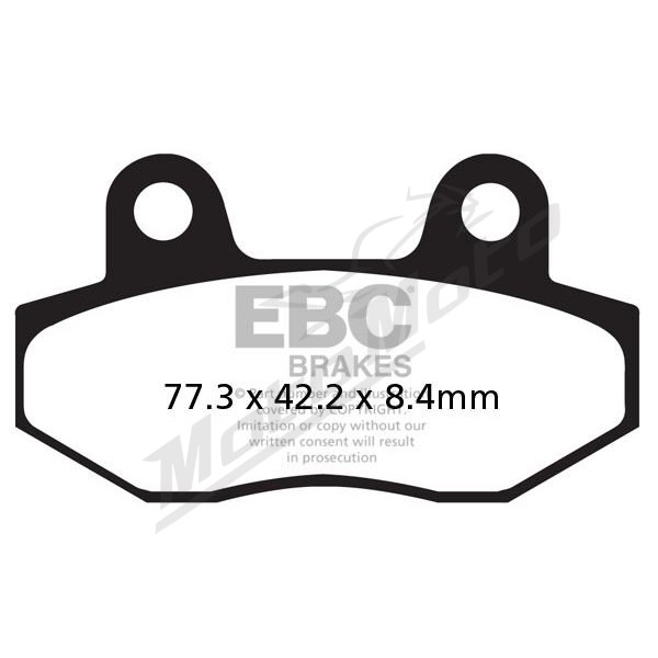 EBC FA-HH Series Sindered Brake Pads HYOSUNG GT 125-650 05-15