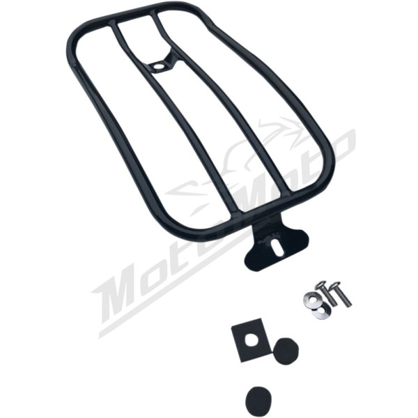 MOTHERWELL Luggage Rack Black Gloss Harley Davidson FXLR 1750 18-20