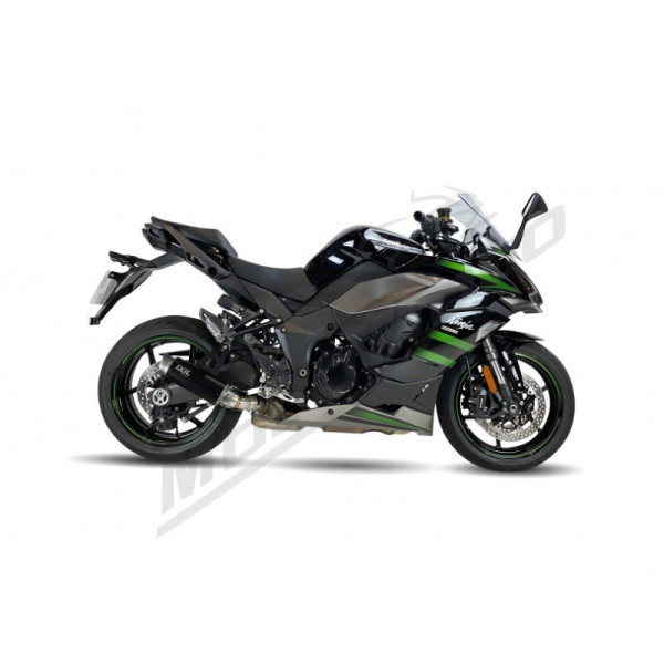 IXIL RC3B Stainless Steel Black Muffler Kawasaki Ninja 1000 SX 20-23