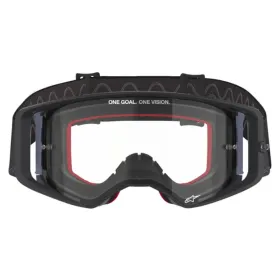 ALPINESTARS Supertech Corp Goggle (Clear Lens) Black