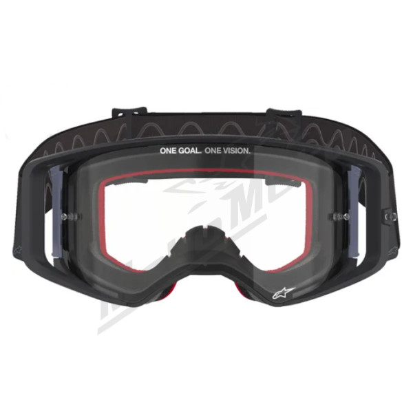 ALPINESTARS Supertech Corp Goggle (Clear Lens) Black
