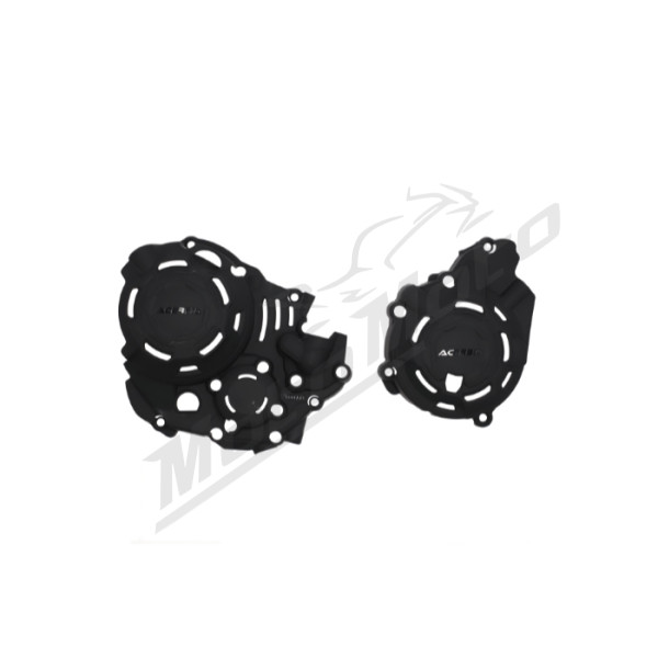 Acerbis X-Power Sankabos ir Generatoriaus Dangtelių Apsaugos Honda CRF 250-300cc 21-> Juoda