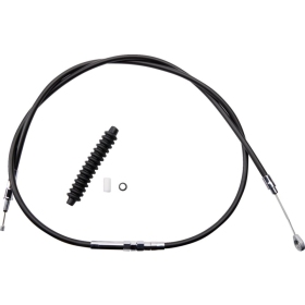 DRAG SPECIALTIES High-Efficiency Black Vinyl Clutch Cable Harley Davidson FLD / FLSTC / FLSTF / FLSTFB / FLSTFBS 1450-1800cc 06-17