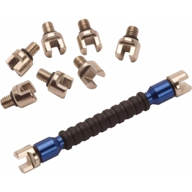 RFX Race Interchangeable Multi Tip Spoke Key - Blue