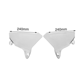 WRS DU019T Side Deflector Clear Ducati Multistrada V4 1200cc 21-24