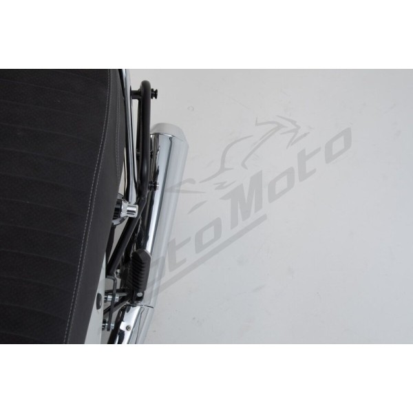 SW-MOTECH Legend Gear LC2 Side Bag System Black Edition Moto Guzzi V7 750 17-20