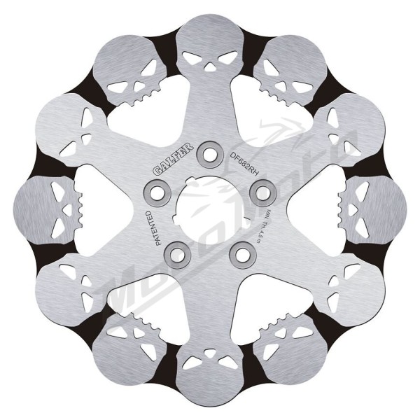 GALFER BRAKE ROTOR FIXED SKULL Harley Davidson XL 883cc 86-22
