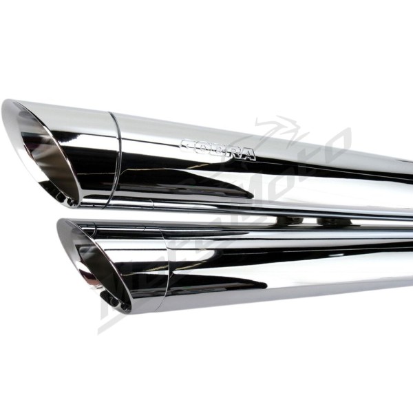 COBRA Streetrod Slashdown Exhaust System Suzuki C / M / VL / VZ 800cc 05-15
