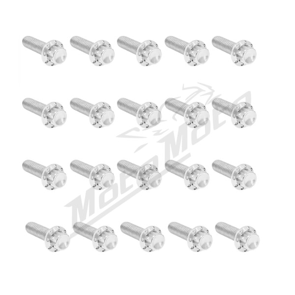 ARLEN NESS Rocker Box 12-Point Titanium Bolt Kit M8