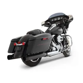 RINEHART RACING 500-0107 4 Muffler Slip-On Duals for Harley Davidson FLH / FLHR / FLHRC / FLHRXS / FLHTCU 1750-1923cc 17-24