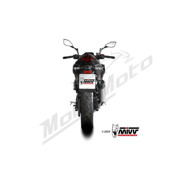 MIVV Slip On Muffler AK-1 Kawasaki Z 500 24-26