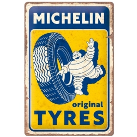 TIN SIGN 20x30 MICHELIN ORIGINAL TYRES