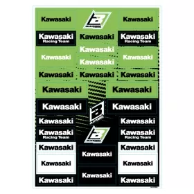 BLACKBIRD PVC Stickers Sheet - Kawasaki